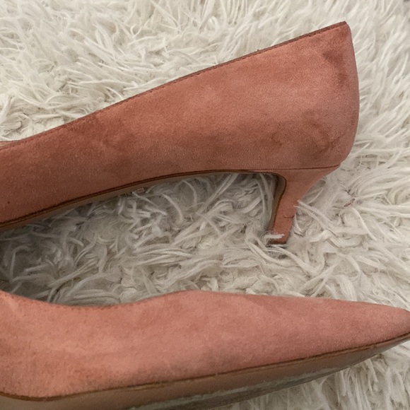 Prada Light Pink Ponty-toe kitten heels pumps - Picture 15 of 16